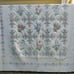 LL BEAN QUILT cotton FLOWERS 85 x 82 VINTAGE