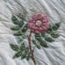 LL BEAN QUILT cotton FLOWERS 85 x 82 VINTAGE