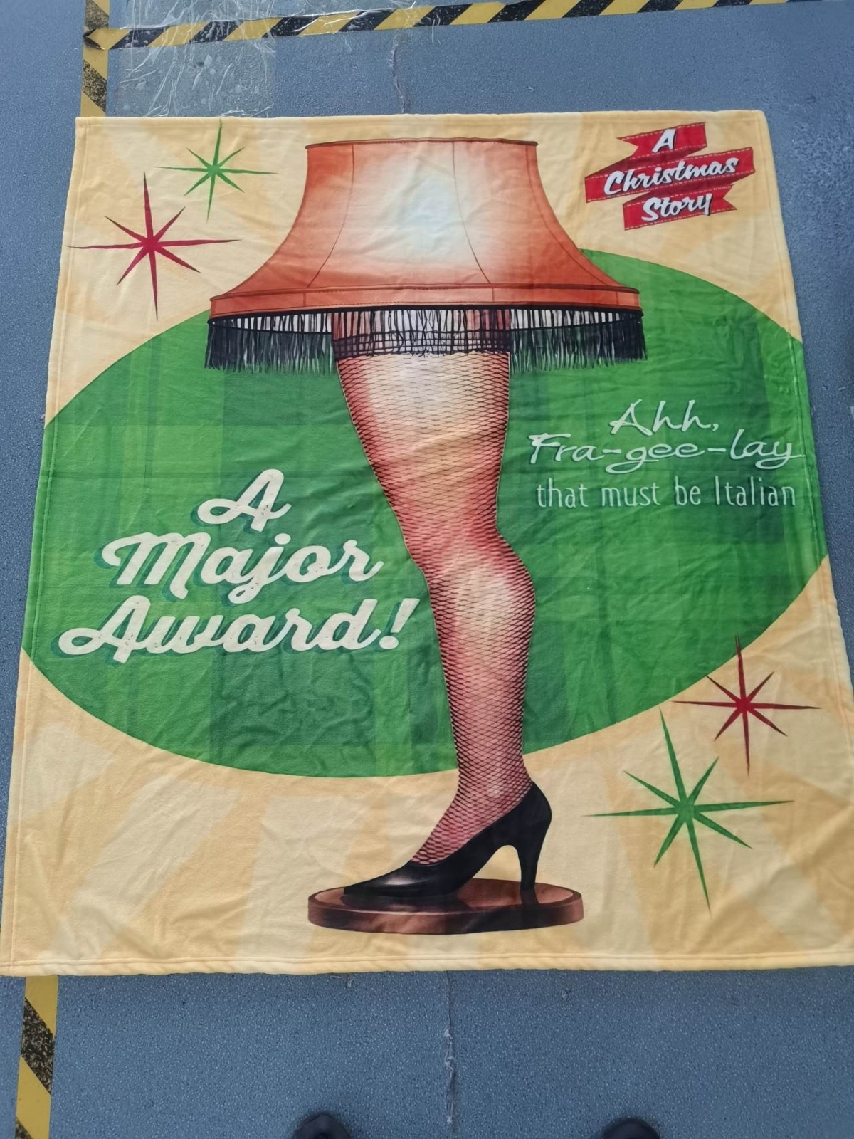 A Christmas Story LOT 5 Throw Blankets