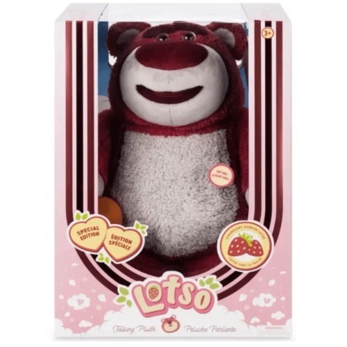 Disney Pixar Toy Story 3 Lotso Hugging Bear Special Ed. Strawberry Scented Plush