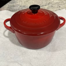 Le Creuset mini cocotte casserole