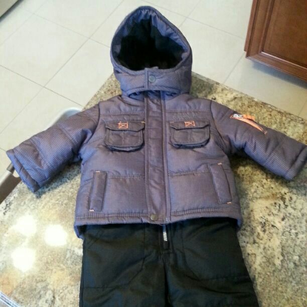 New Carters Snowsuit Jacket Bib 12M