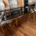 Modern Oval dining table. In good condition