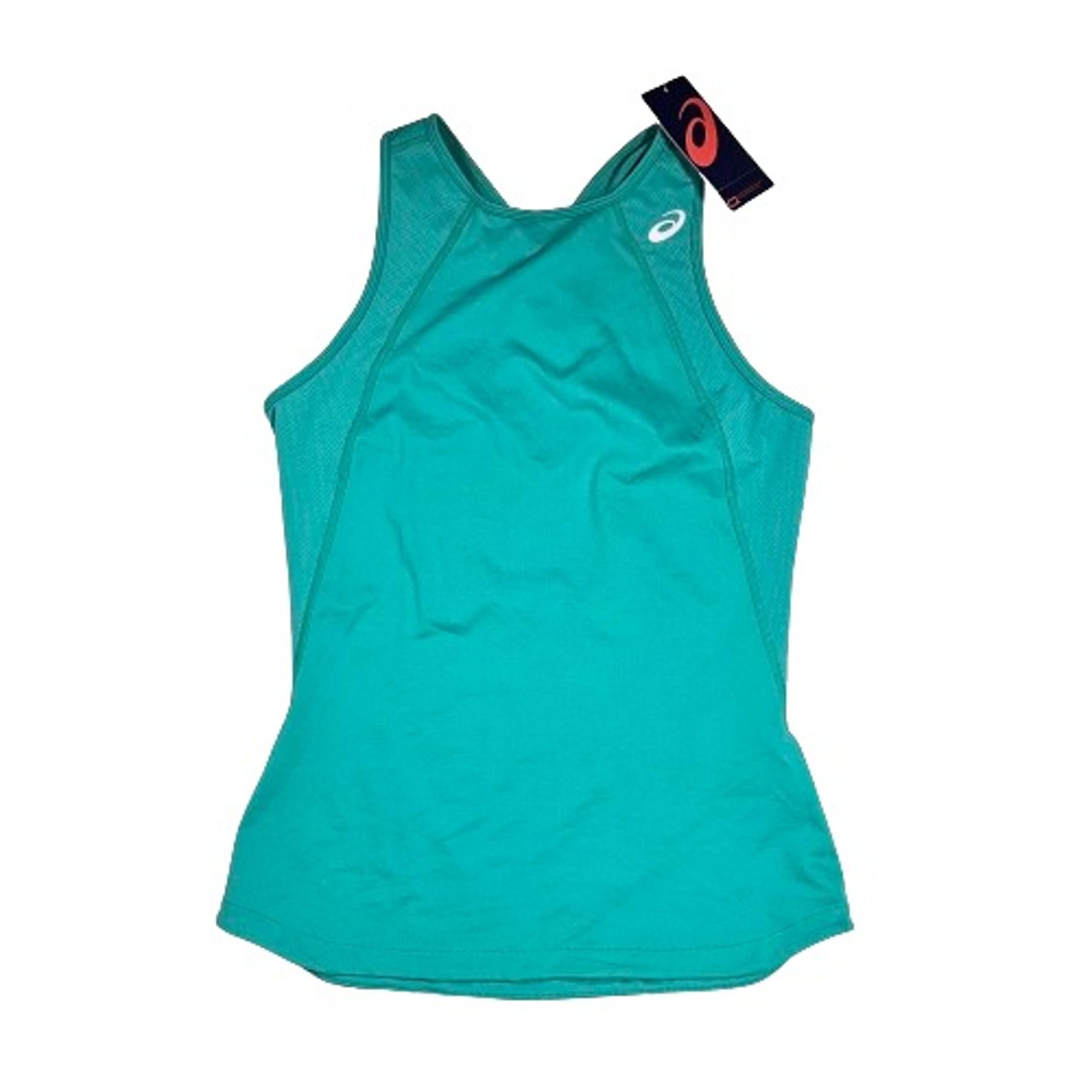 asics Gel-Cool Tank Top Color 300 Light Green Women's Size Medium A042A046
