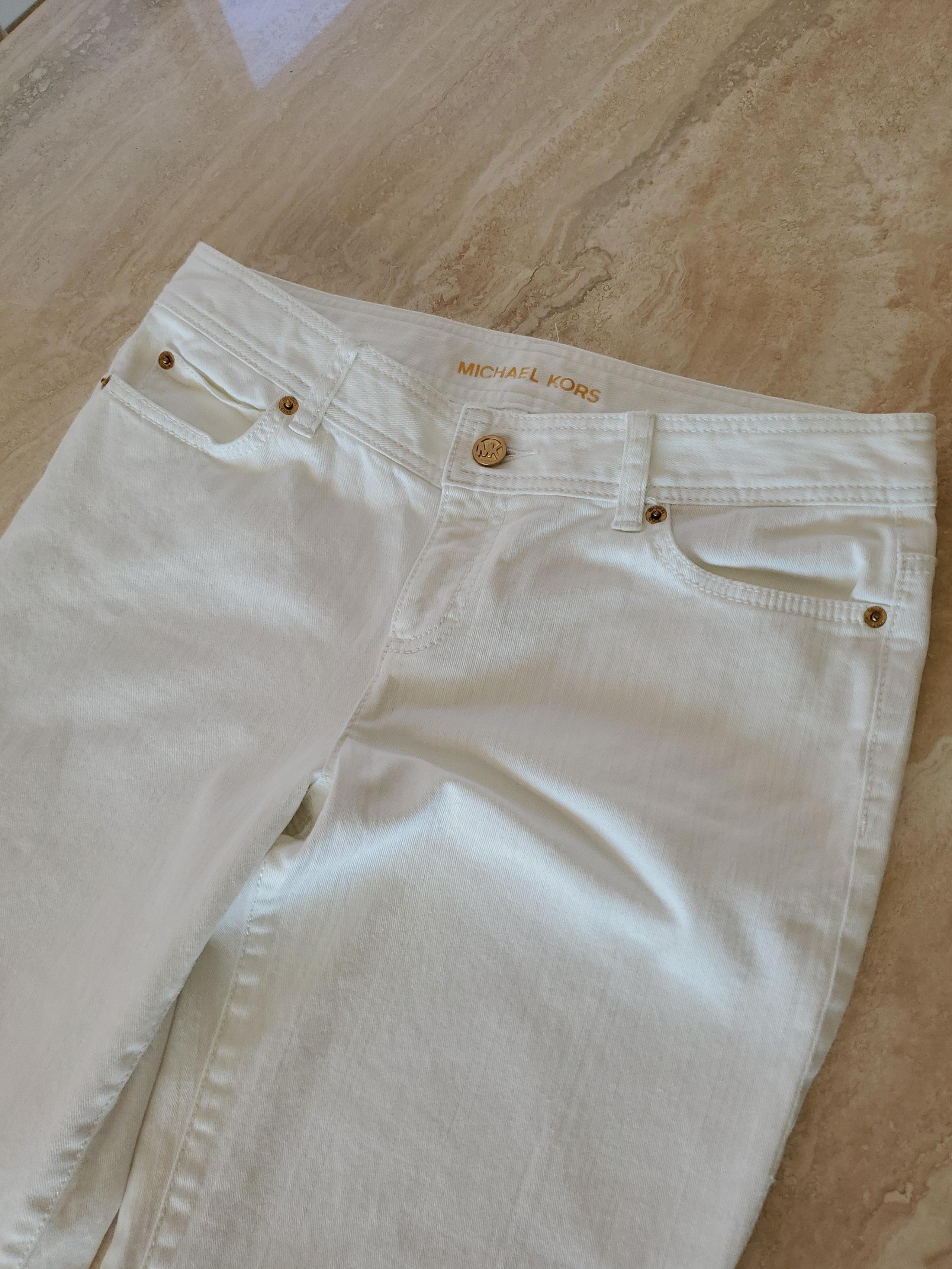 Women's Michael Kors White Bootcut Jeans size 8