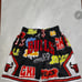 Chicago Bulls Graffiti Basketball Shorts