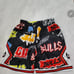 Chicago Bulls Graffiti Basketball Shorts