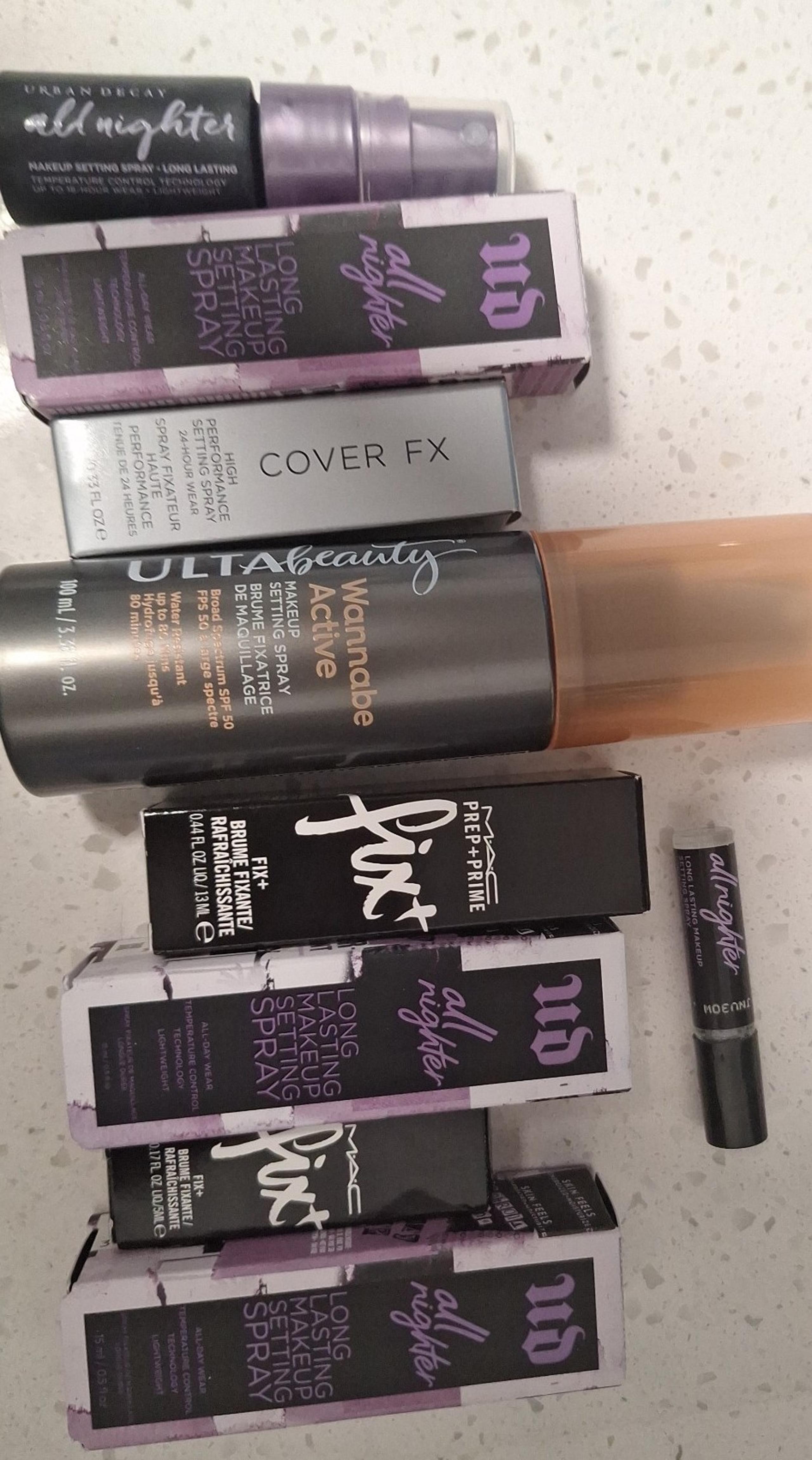 Setting sprays