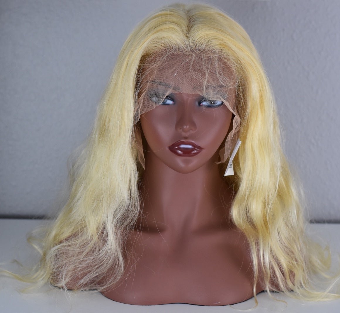 Human hair blonde 13x6 Lace Front Wig