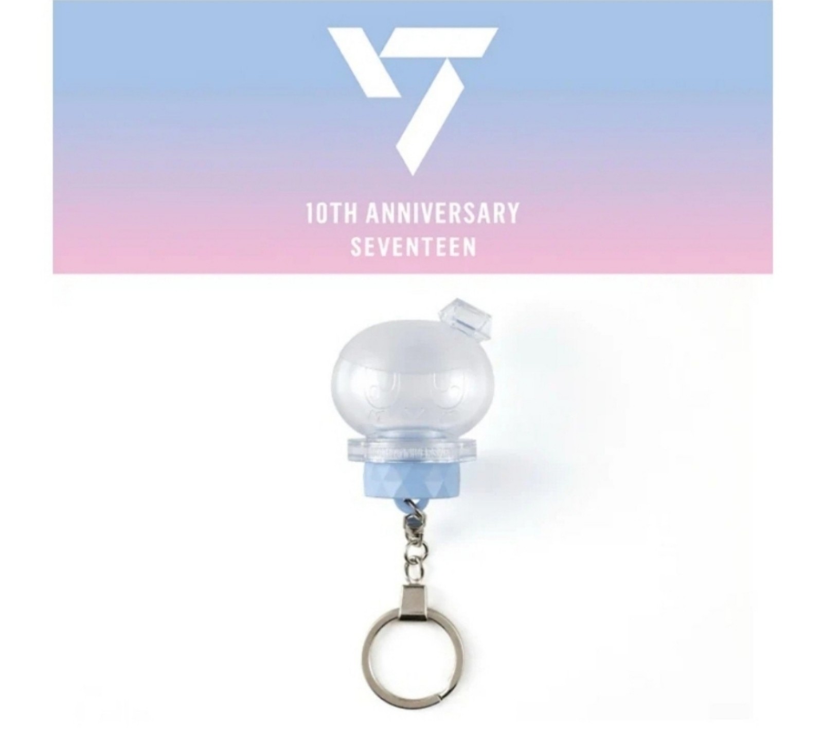 SEVENTEEN - BONGBONGEE OFFICIAL LIGHT STICK PARTS KEYRING