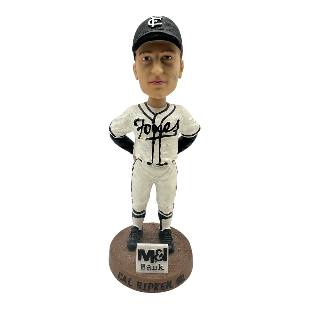 Cal Ripken Sr Appleton Foxes Bobblehead Figurine Wisconsin Timber Rattlers /1500