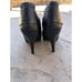 Vince Camuto Pernot Peep Toe Black Ankle Bootie size 5