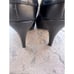 Vince Camuto Pernot Peep Toe Black Ankle Bootie size 5