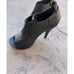 Vince Camuto Pernot Peep Toe Black Ankle Bootie size 5