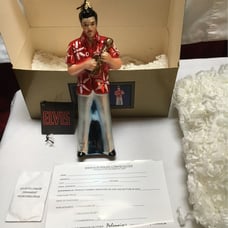 NIB Kurt Adler Elvis Presley hand blown glass ornament Polonaise Collection