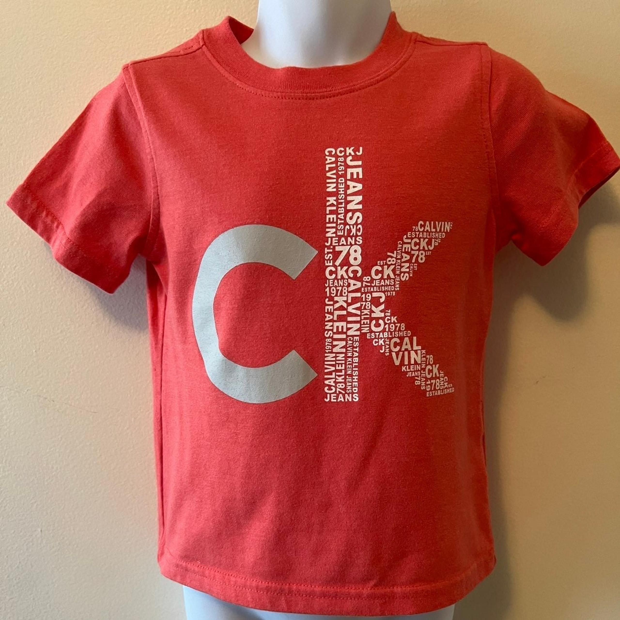 Calvin Klein Boy's Toddler T Shirt Size 2T