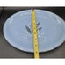 Lovely Mid Century Modern Skytone Homer Laughlin Signed Cornflower Blue Platter