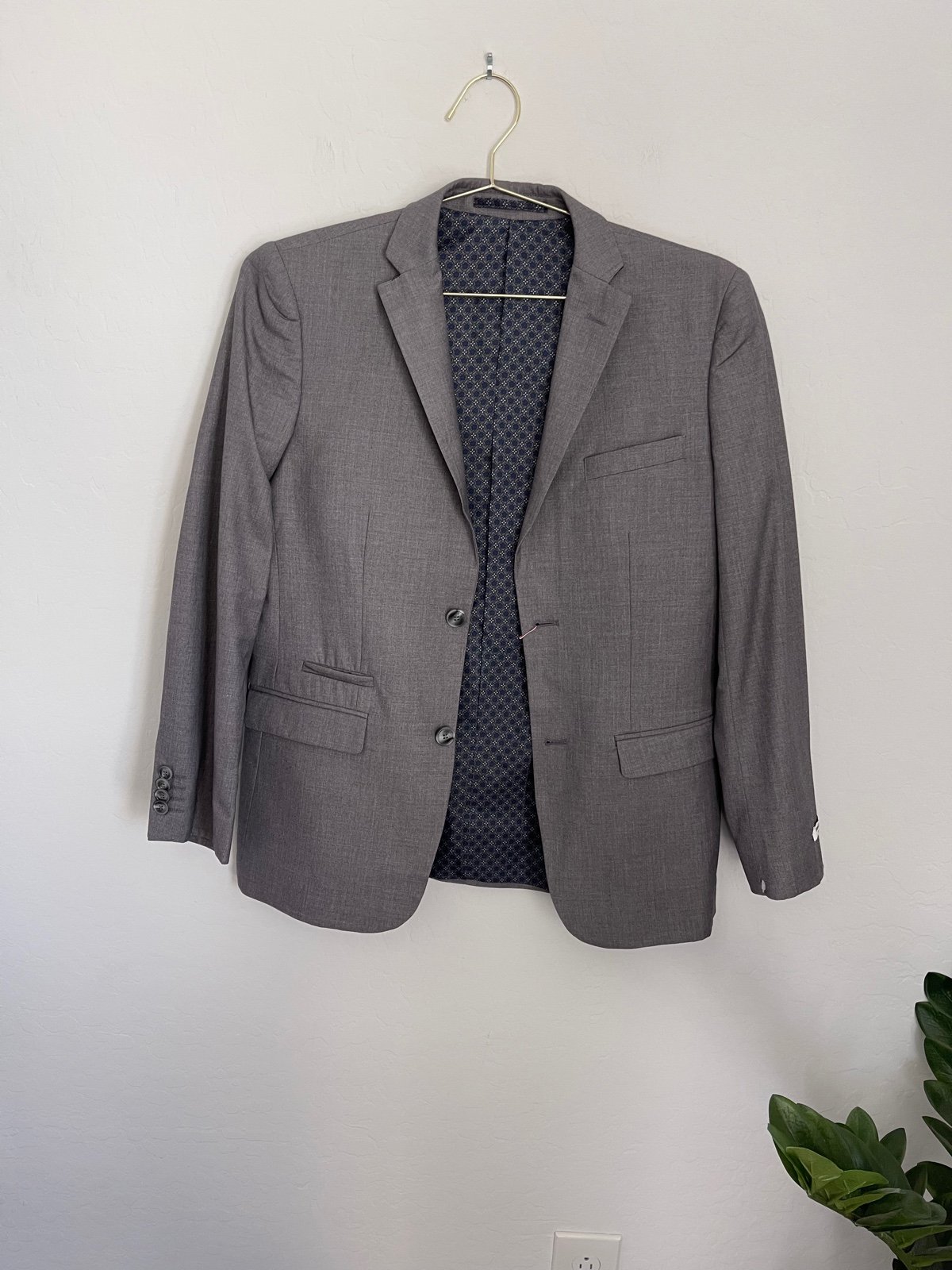 ISAAC MIZRAHI Boys Wool Blend Sports Coat Suit Jacket Size 18