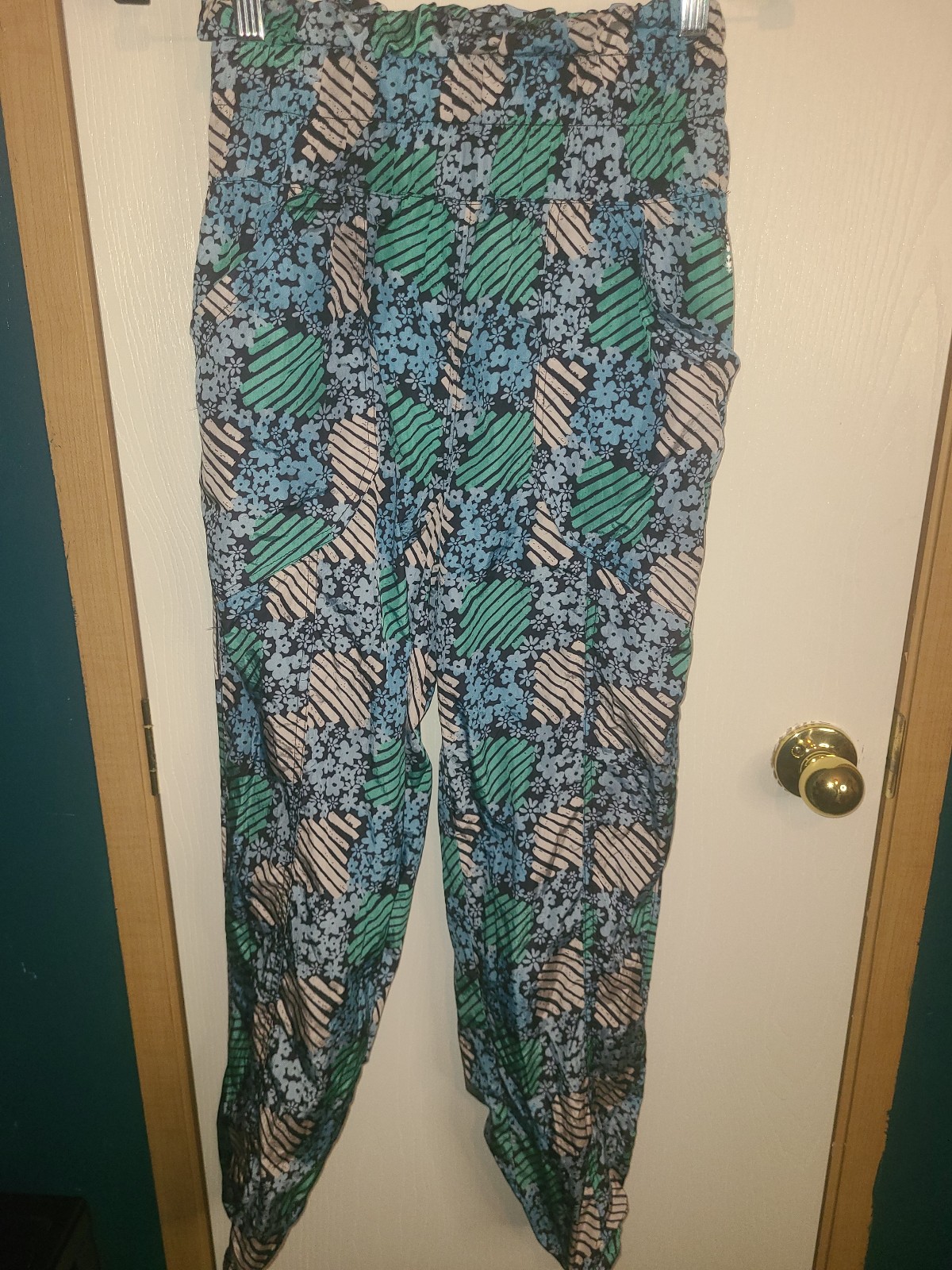 free people the way home printed joggers