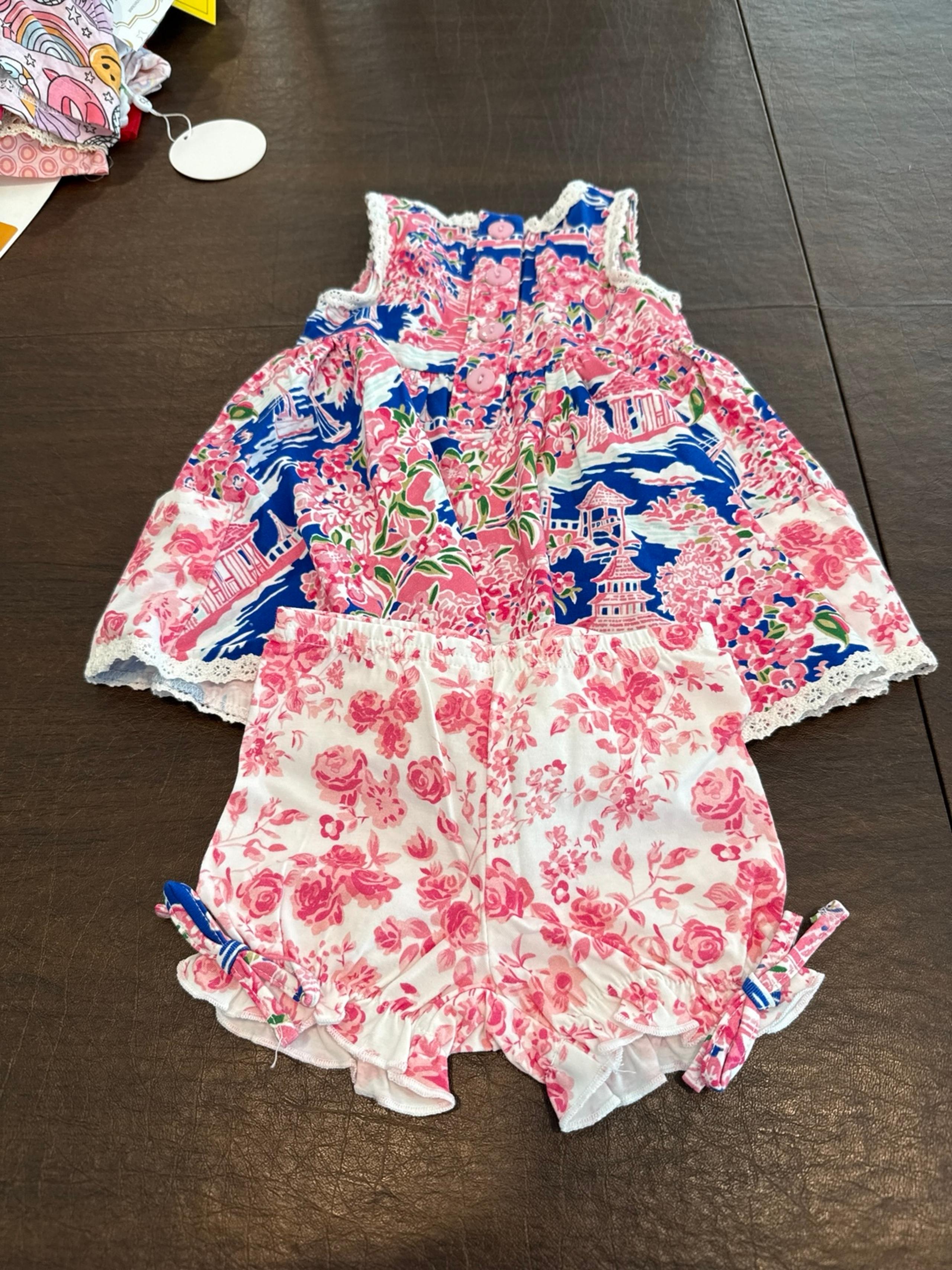 NWT Sweet Honey dress with shorts, 3-6 months