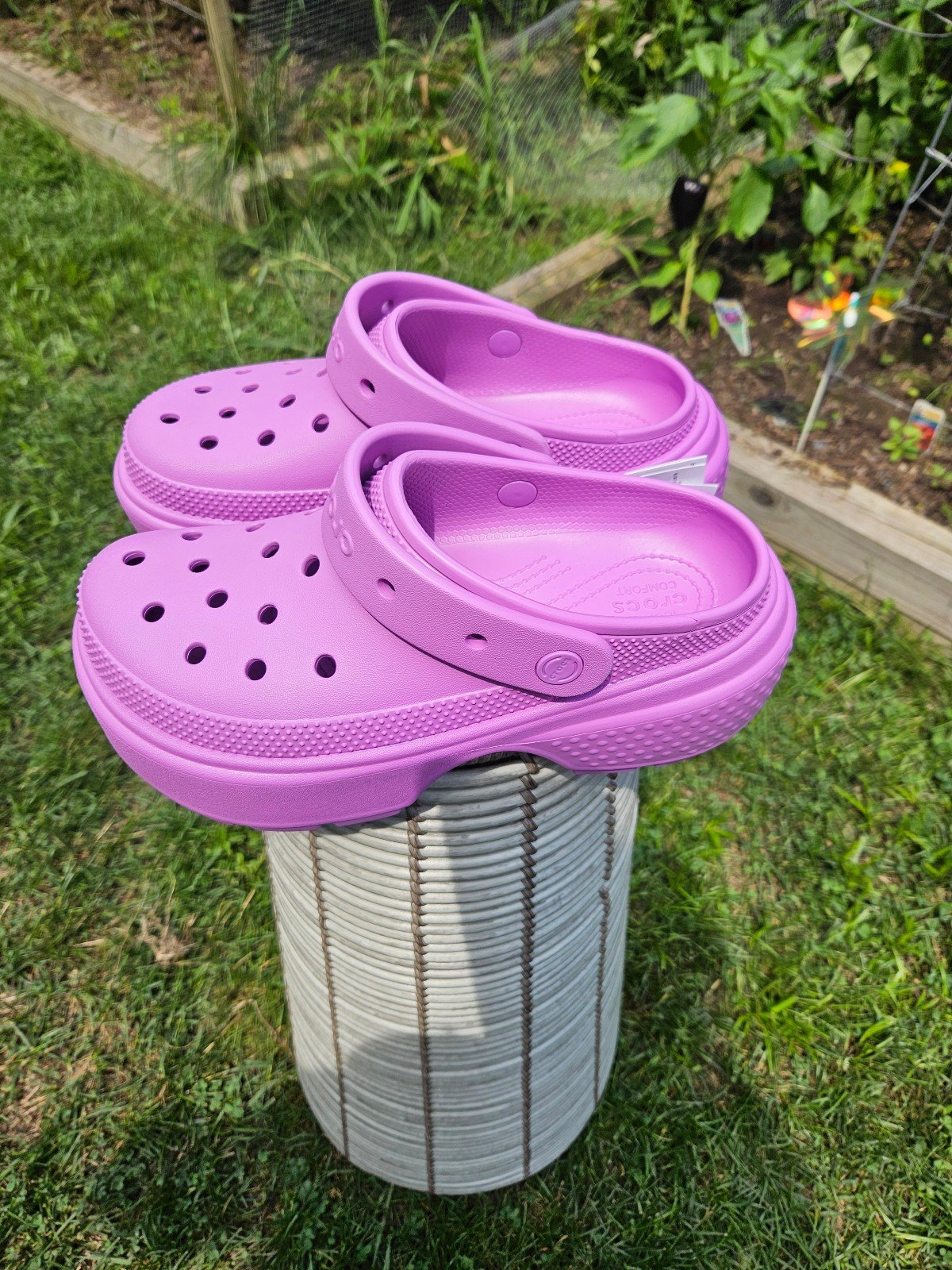 Stomp Crocs Clogs in Bubble