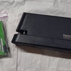 Panasonic black cordless stapler staples office supplies stationary lot