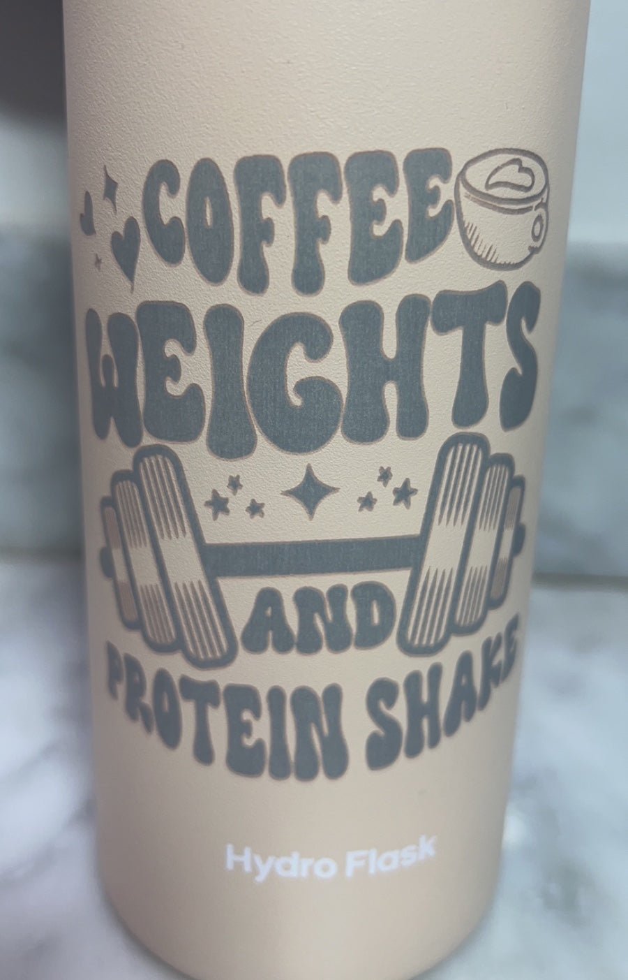 Engraved Hydro flask