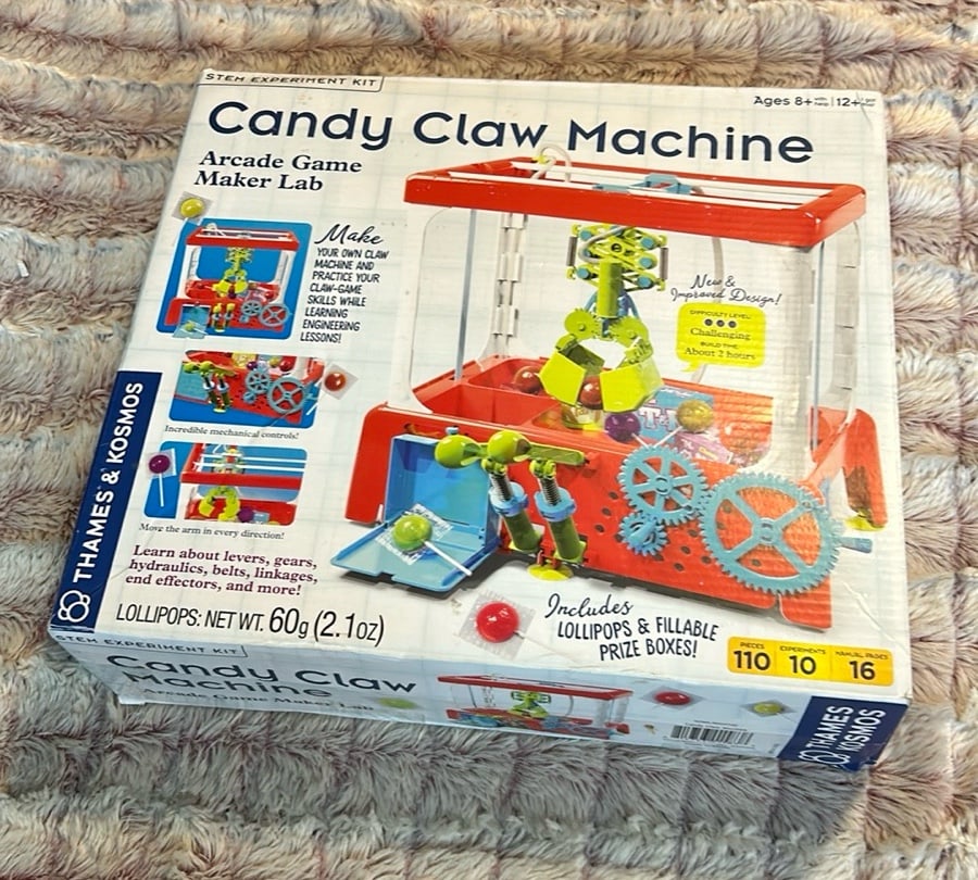 Thames Kosmos Candy Claw Machine Arcade Game Maker Lab STEM