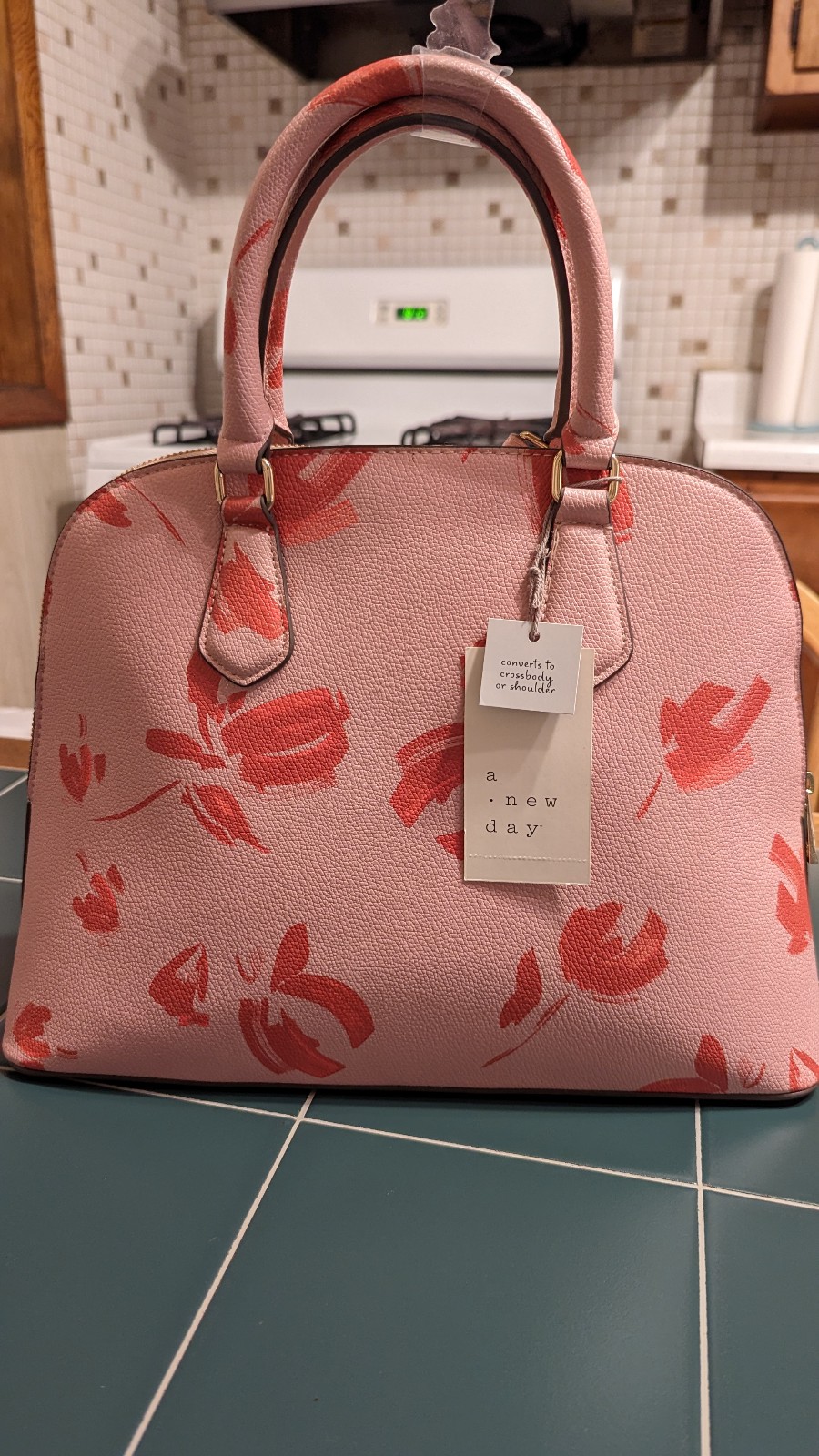 A new Day Dome Satchel Handbag Pink Target purse