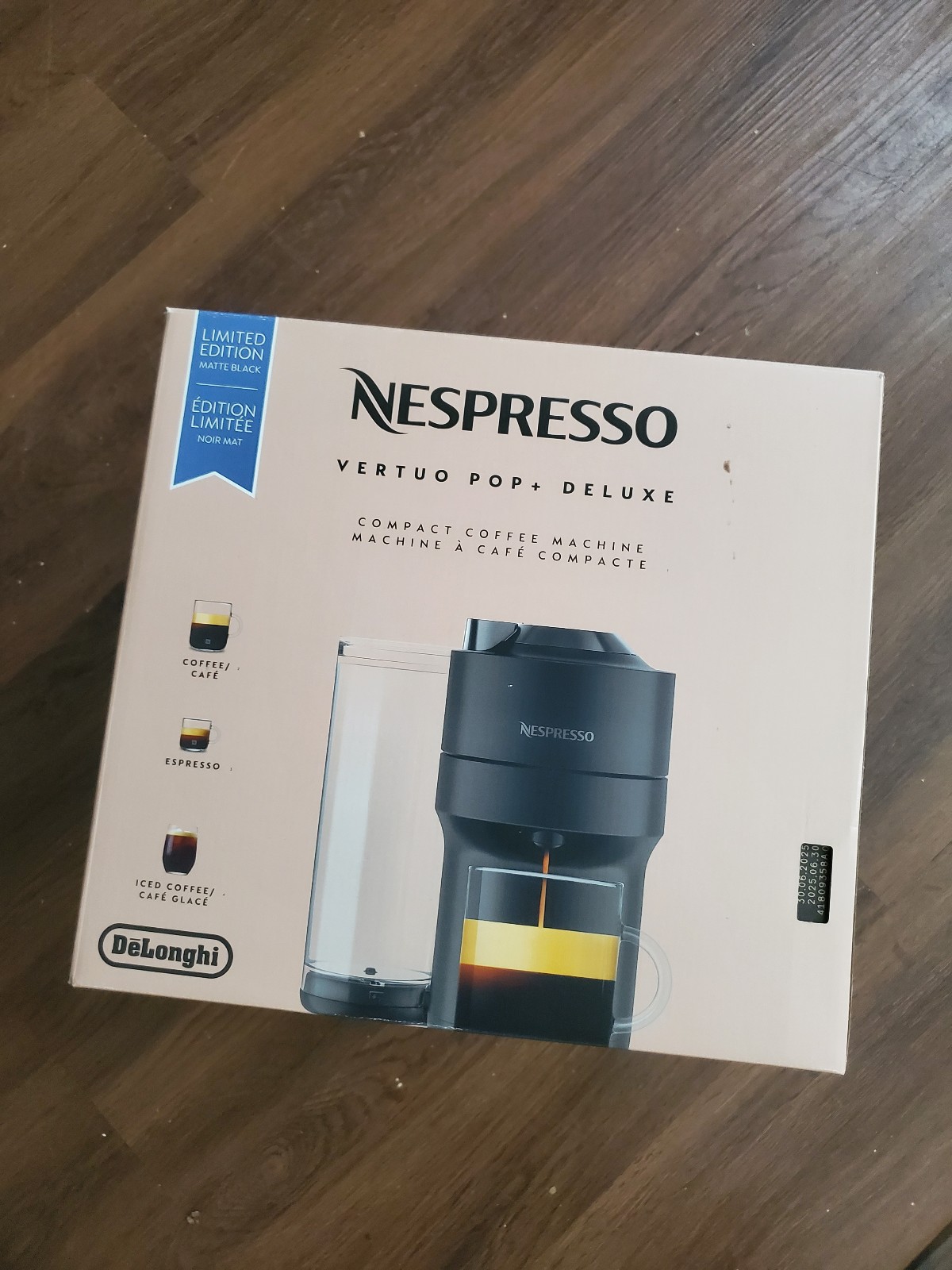 Nespresso Vertuo Pop+ Deluxe Coffee Machine