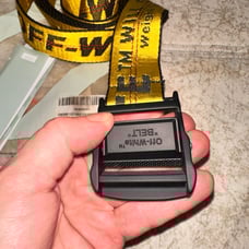 Off-white belt