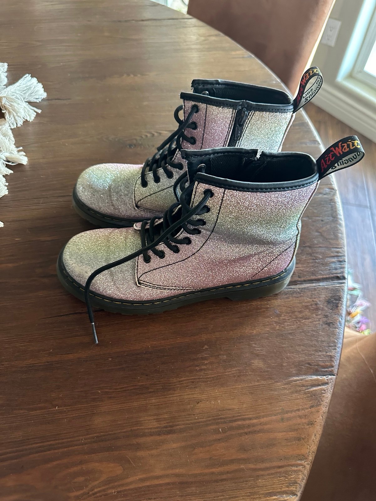 Doc Martens Size 4 Rainbow