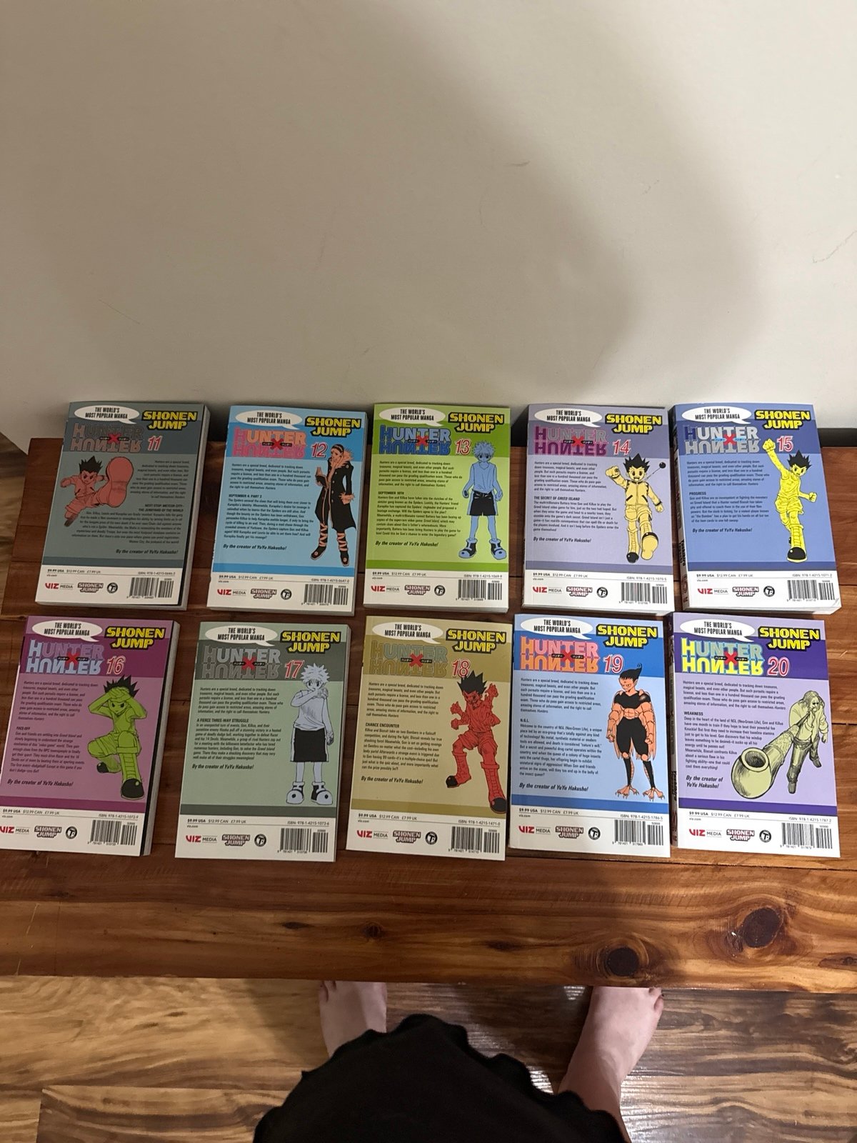 Hunter x Hunter volumes 1-36 manga