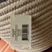 NWT Decorative Coiled Rope Basket