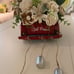 Sola Wood Flower Red Pickup Truck