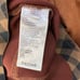 Anthropologie Womens Faux Suede Zip Ankle Pull On Pants Leggings Brown Size 28