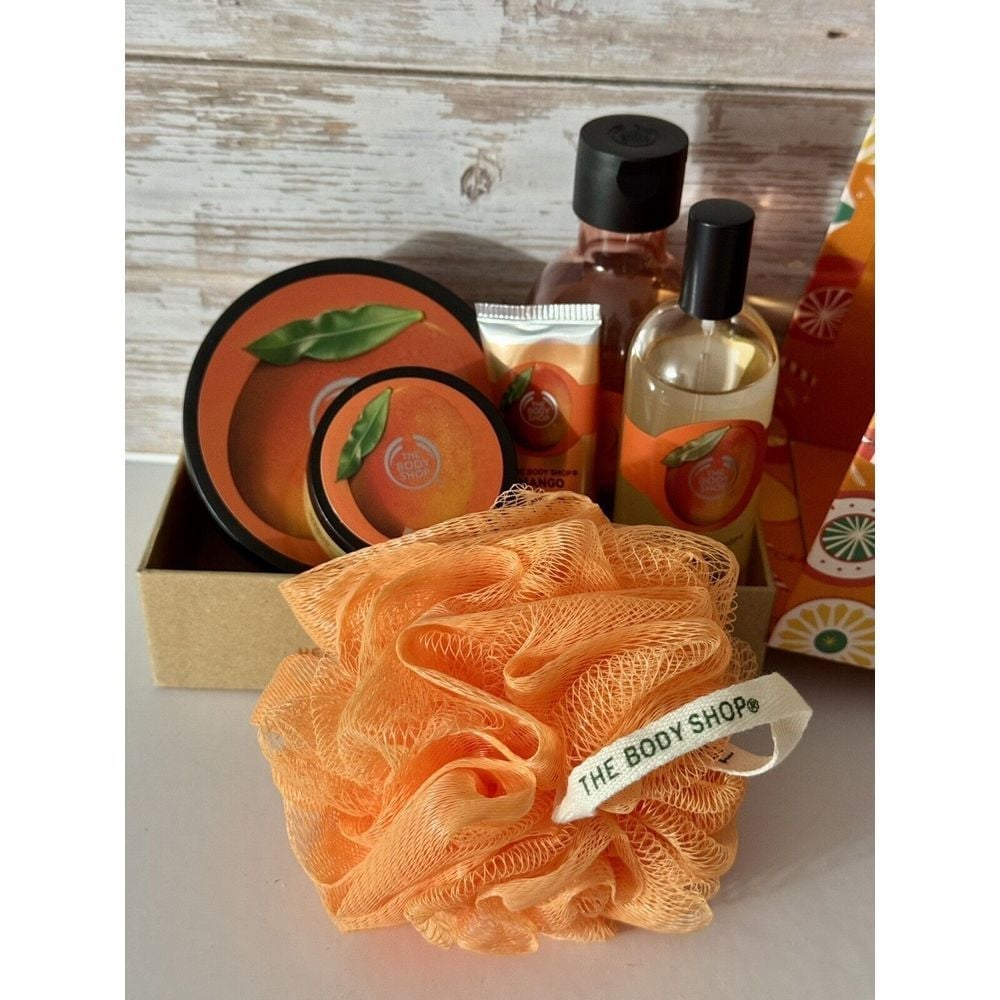 The Body Shop - 6 Piece - Heart Meltingly Sweet Mango - Original Formula - NEW