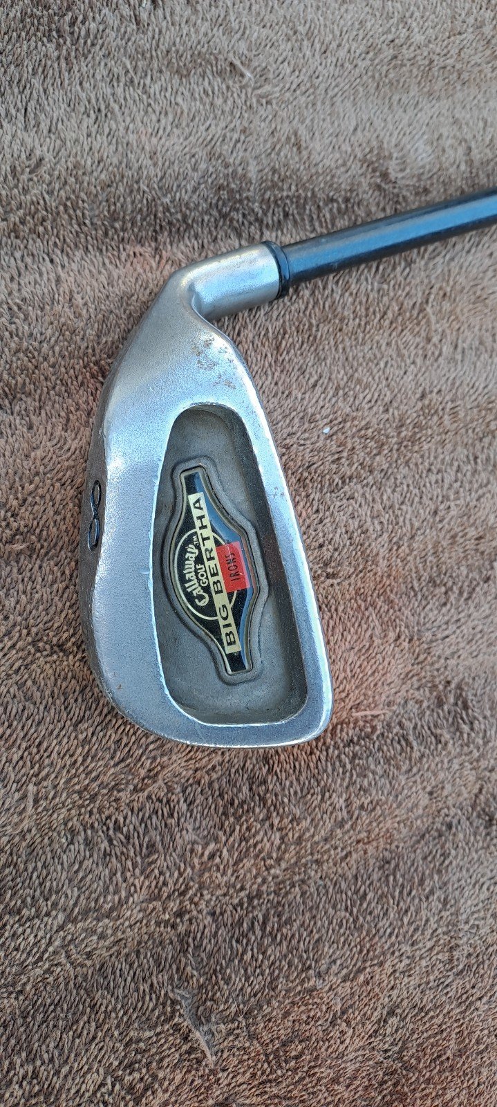 golf clubs CALLAWAY BIG BERTHA iron 8 graphite regular flex RIGHT HAND