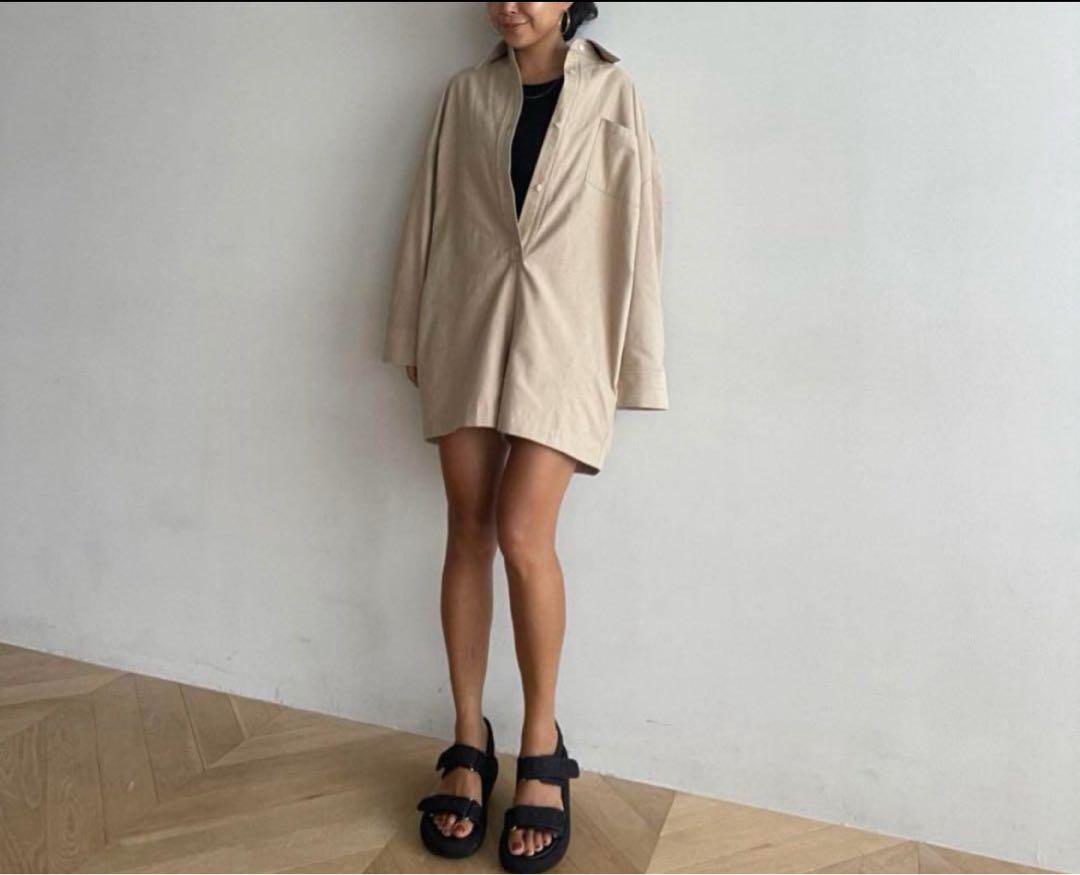 searoomlynn Oxford Shirt Romper