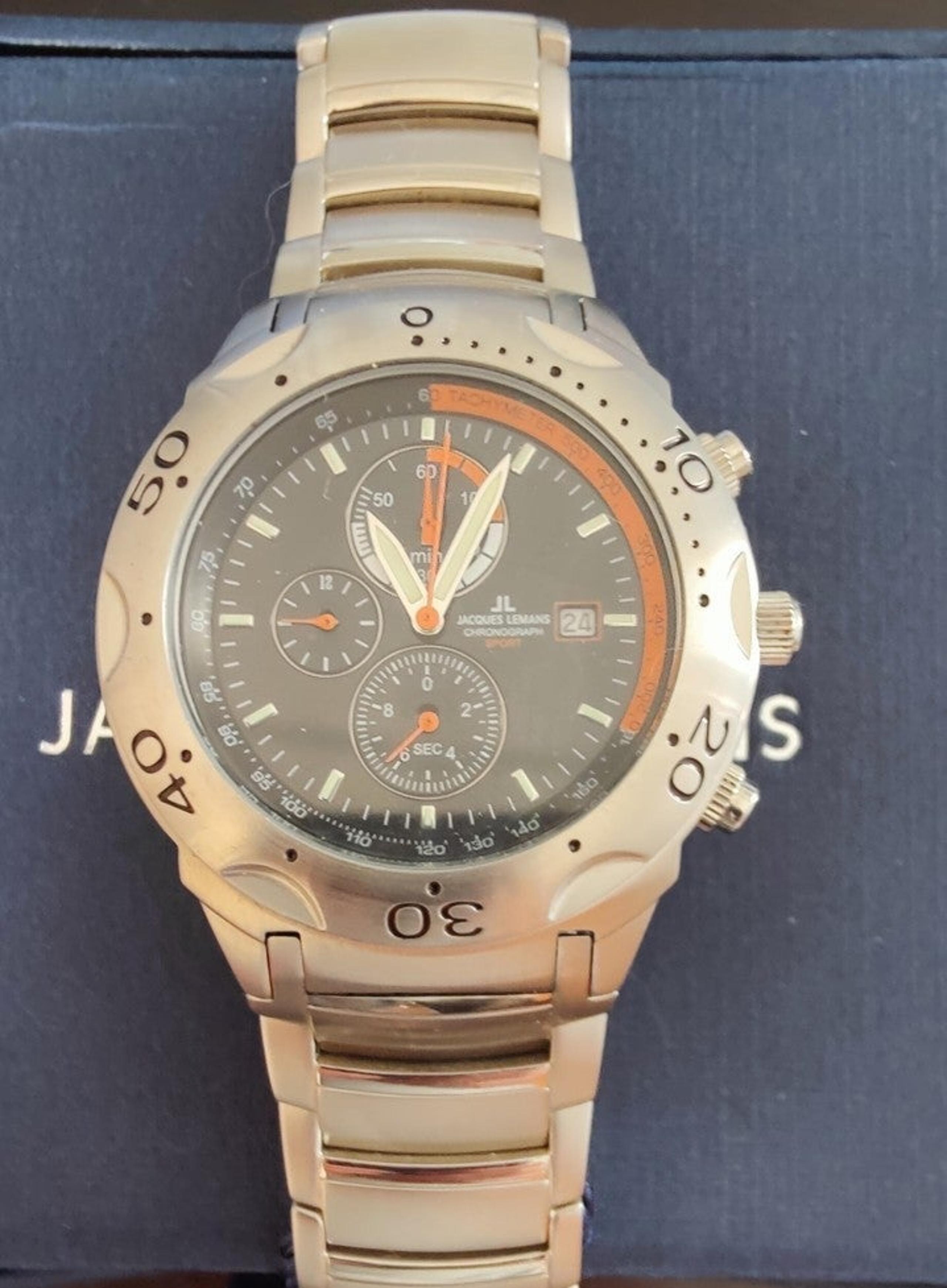 Jacques Lemans Swiss Mens Chronograph Watches