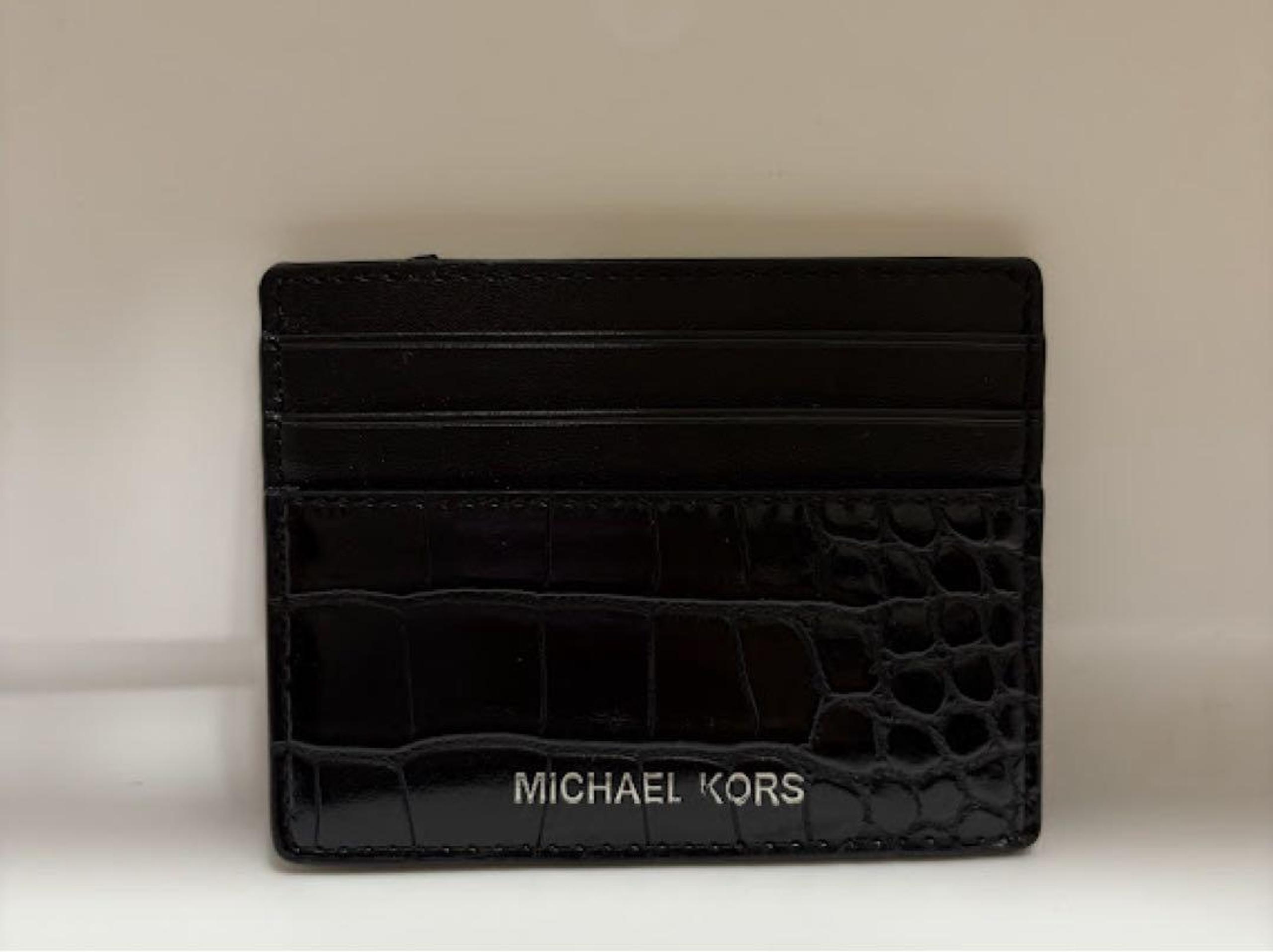 【New】MICHAEL KORS Michael Kors Black Card Case