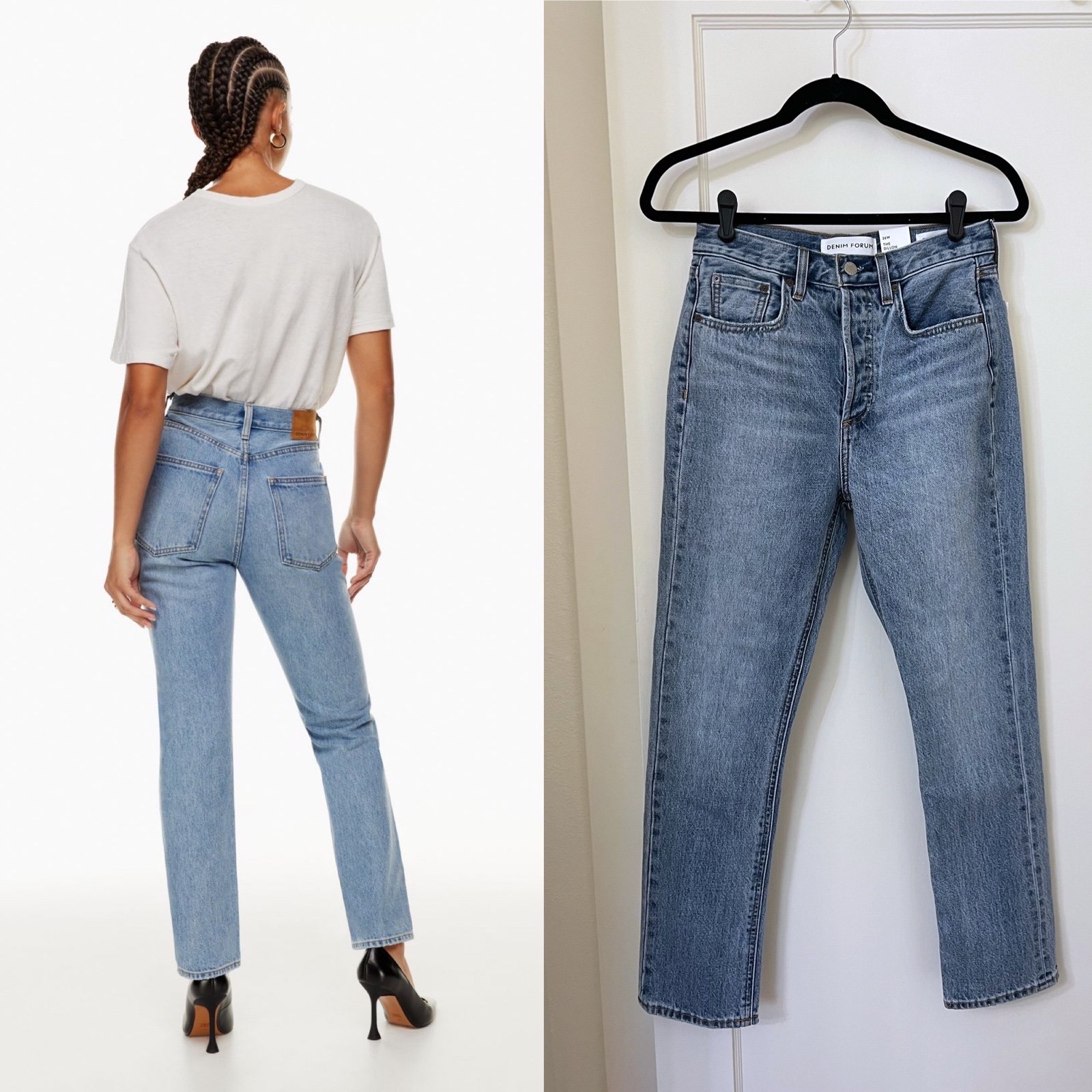 Denim Forum - DILLON HIGH RISE SLIM 28L size 26W