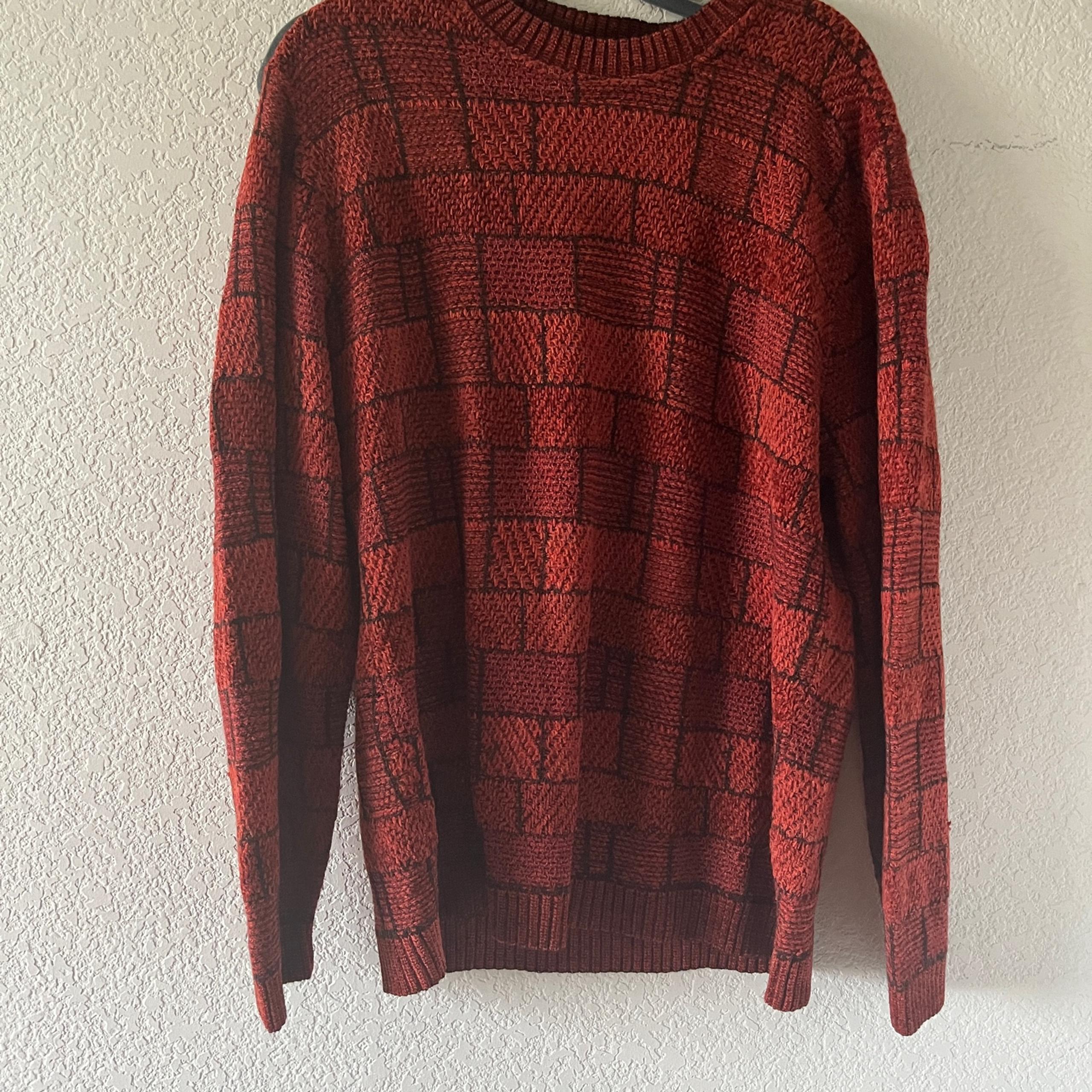 Bachrach crewneck sweaters for men/ SZ Large /wool and Rayon fabric