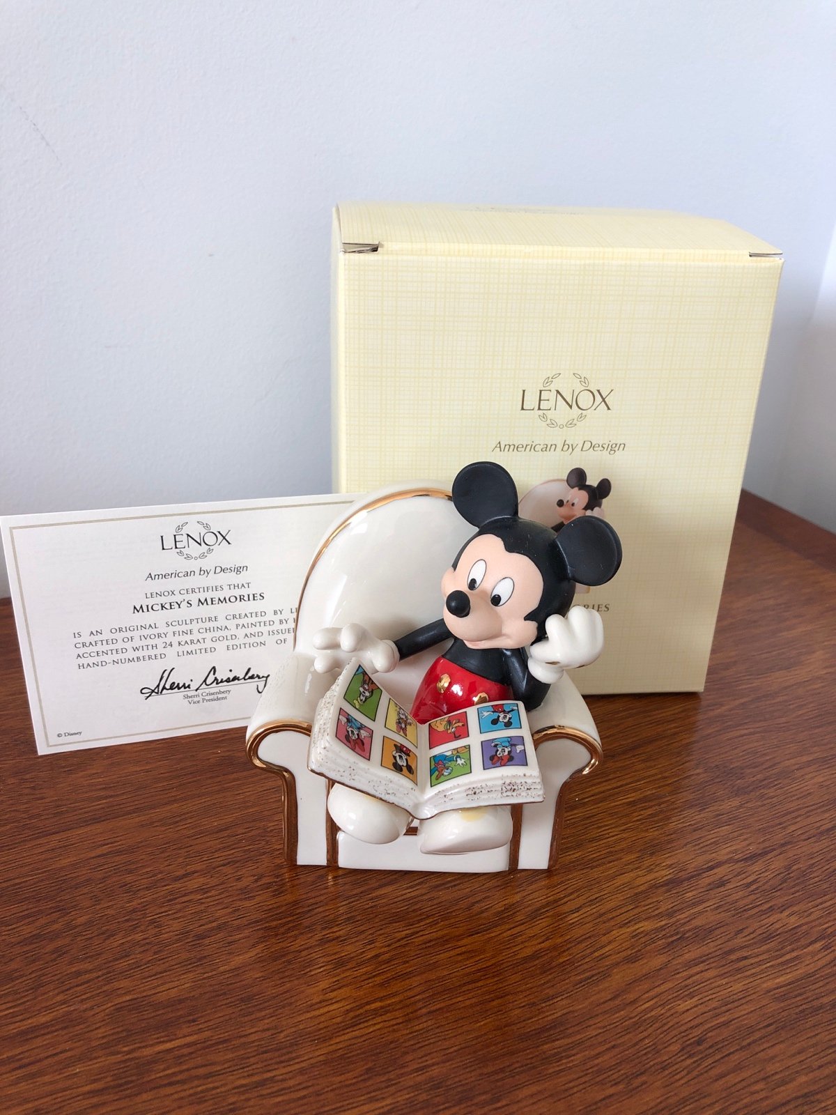 Lenox Mickey ‘s Memories Figurine