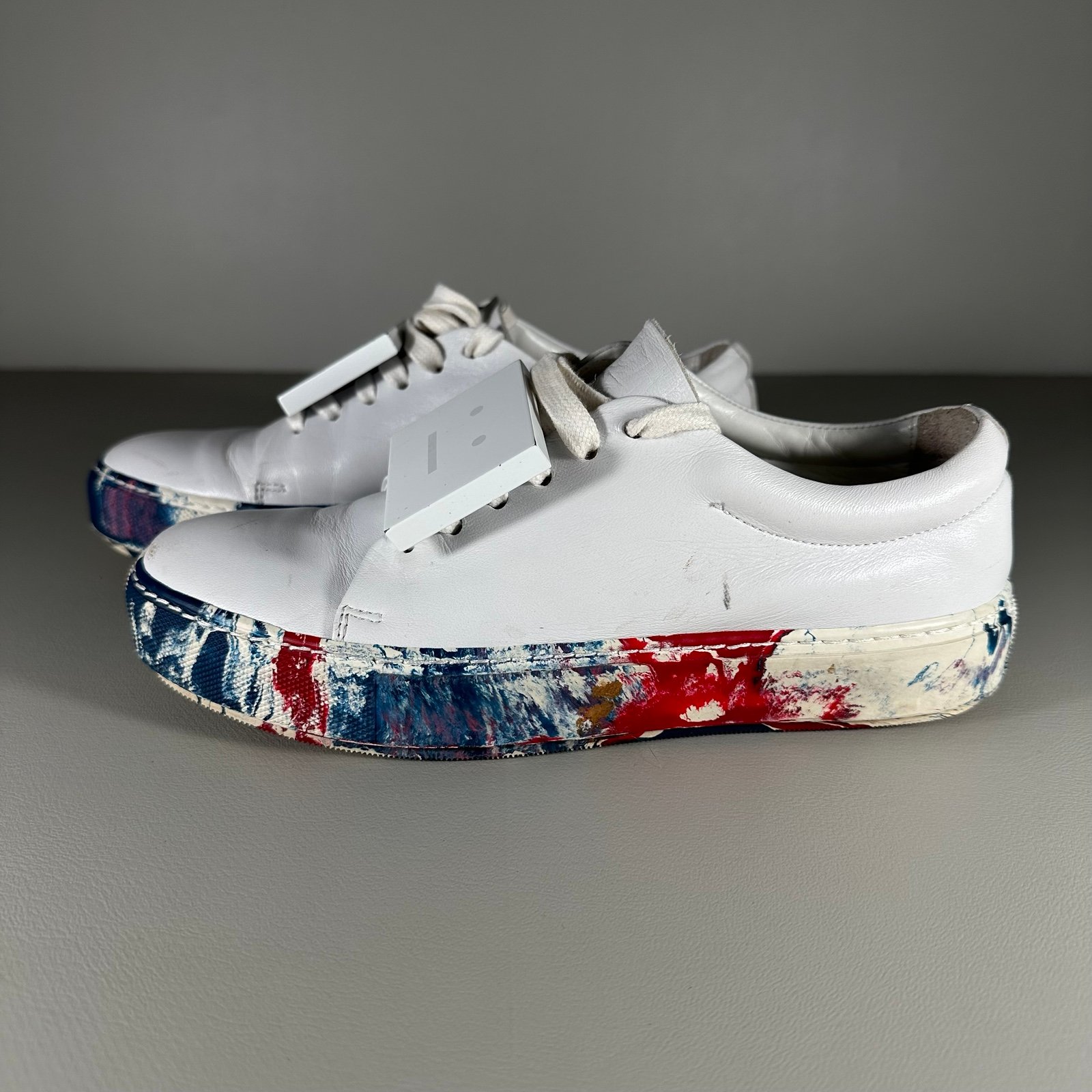 Acne Studios Adriana Oil Whote Leather Women’s Sneakers