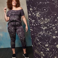 FREE SHIPPING Torrid 5 Jogger - Super Soft Lovesick Skulls Splatter Grey