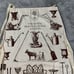 British Ulster Weavers Royal Horticultural Society Apron Botanical RHS
