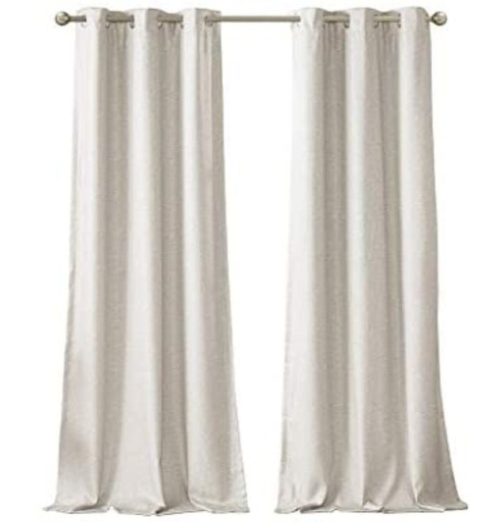 Sunsmart Como Faux Silk Window Panel Pai