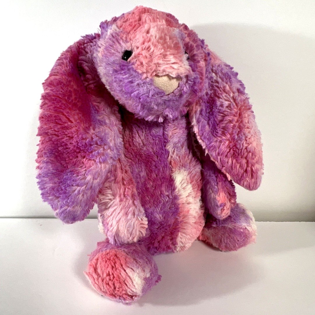 Sherbet Pink Bashful Bunny 8.5 Retired Jellycat Soft Very RARE