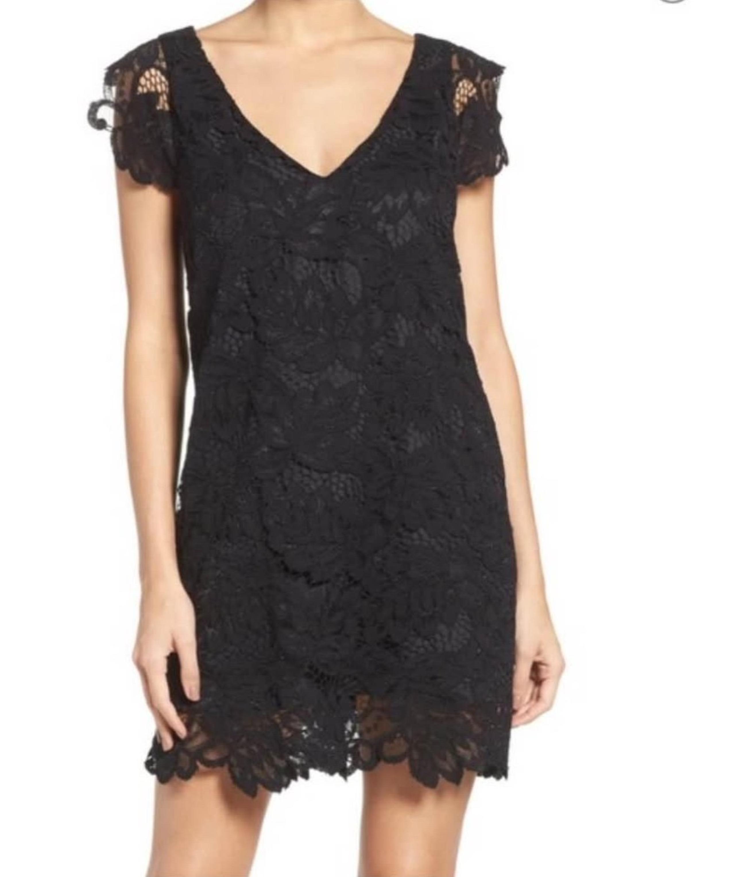 BB Dakota Black Lace Dress